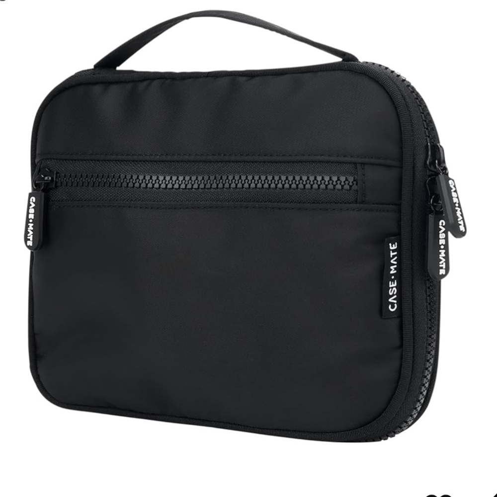 Case Mate Electronics Travel Organizer Portable Case Black